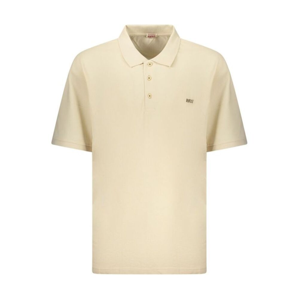 Rifle Beige Cotton Mens Men's Polo